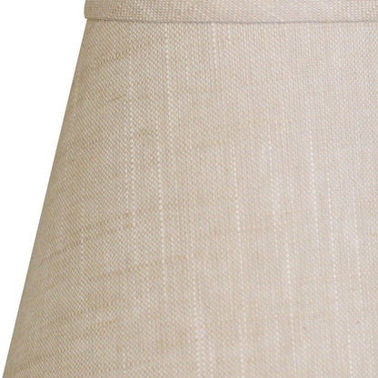 Light Yellow Linen Empire Lamp Shade