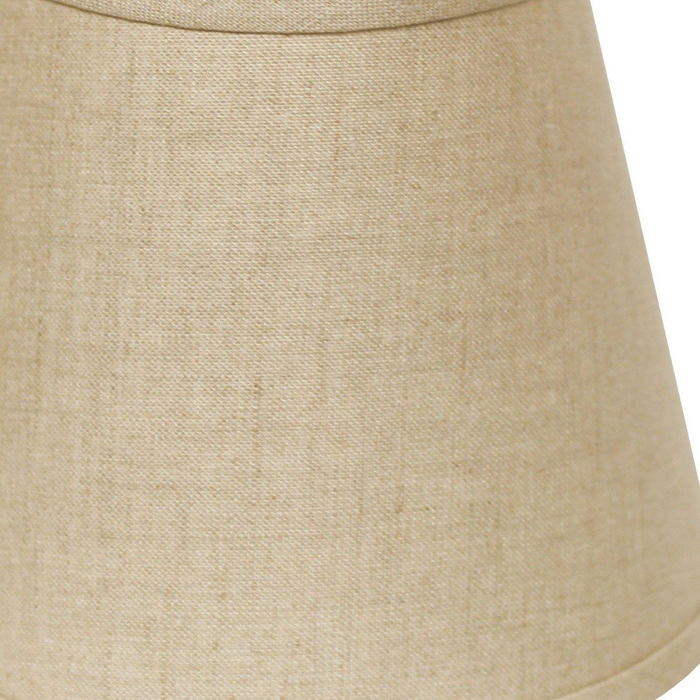 Dark Brown Linen Empire Lamp Shade
