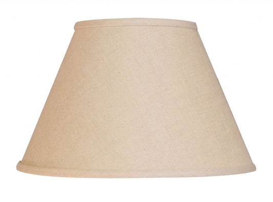 Dark Brown Linen Empire Lamp Shade