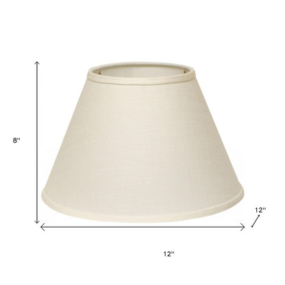 Dark Brown Linen Empire Lamp Shade