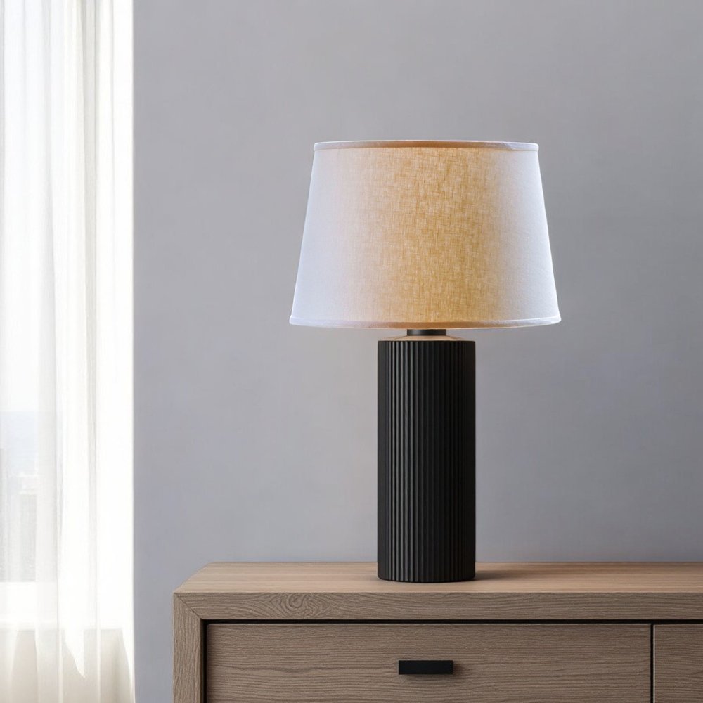 Beige Linen Empire Lamp Shade