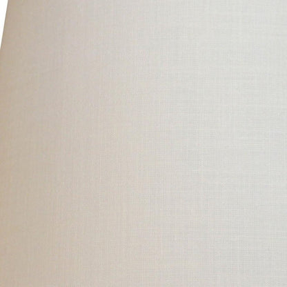 White Linen Empire Lamp Shade