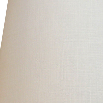 White Linen Empire Lamp Shade