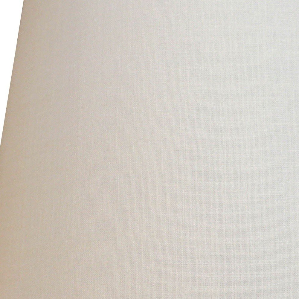White Linen Empire Lamp Shade