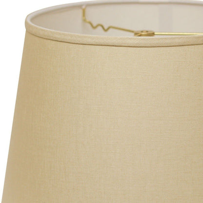 Beige Linen Empire Lamp Shade