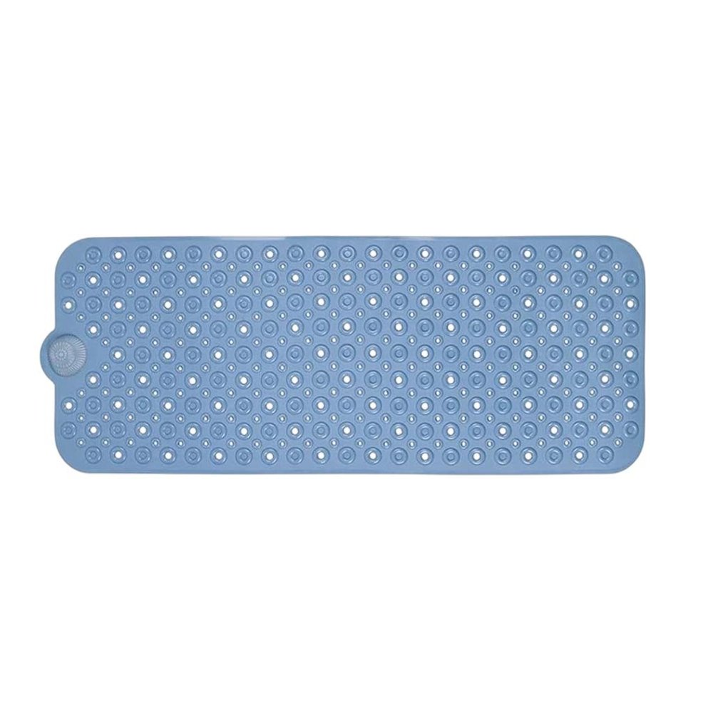 40" Blue Bubbles Non Slip Bathtub Mat