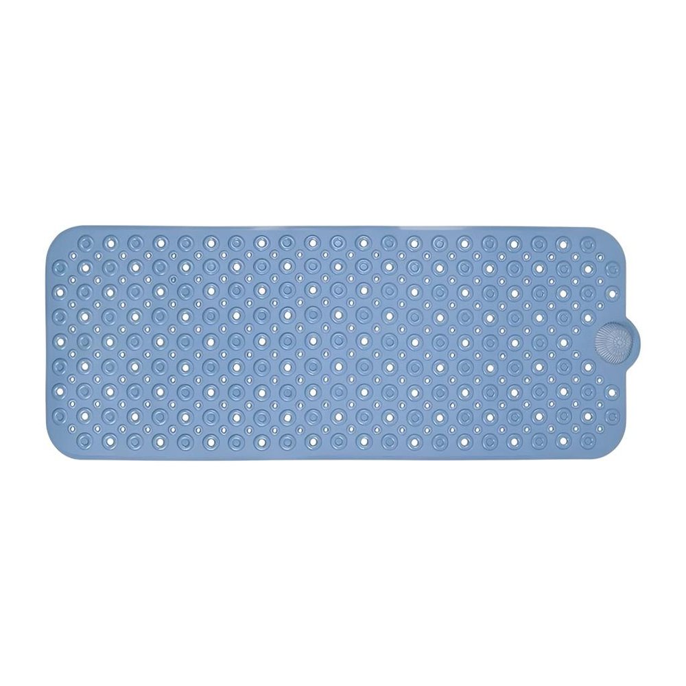 40" Blue Bubbles Non Slip Bathtub Mat