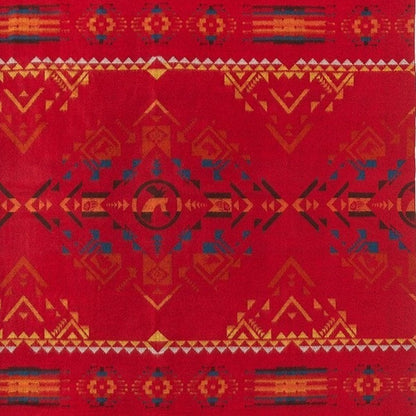 Ultra Soft Red Southwest Handmade Throw Blanket
