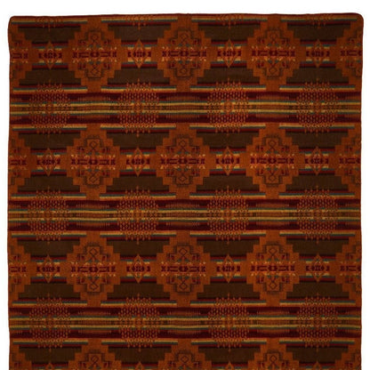 Ultra Soft Chocolate Brown Southwest Handmade Throw Blanket