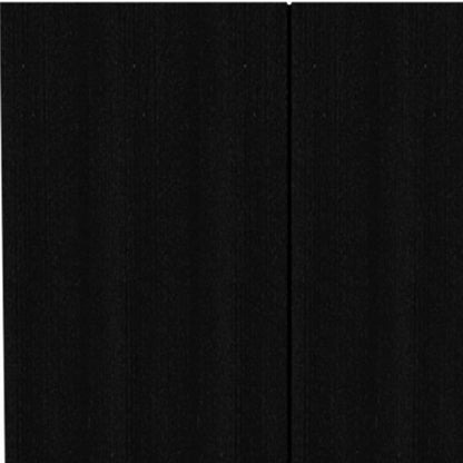 71" Black Combo Dresser