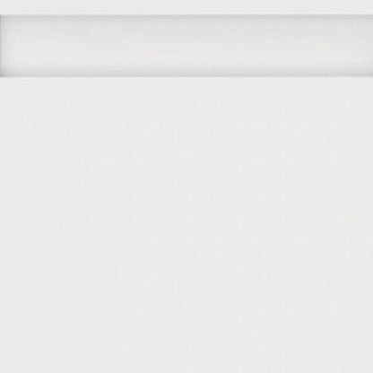 10" White Wood Freestanding Bathroom Vanity