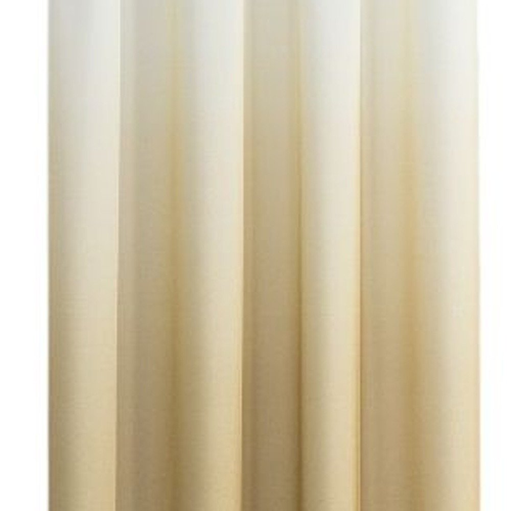 Set of Two 84"  Gold Ombre Shades Window Panels