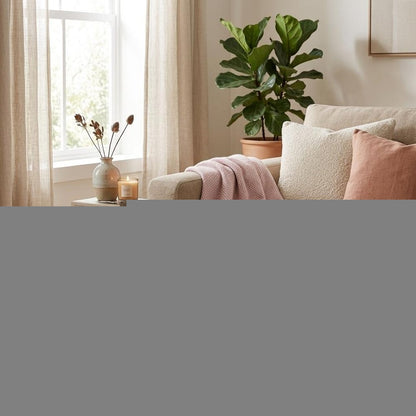 Soft Dusty Rose Links Pattern Throw Blanket
