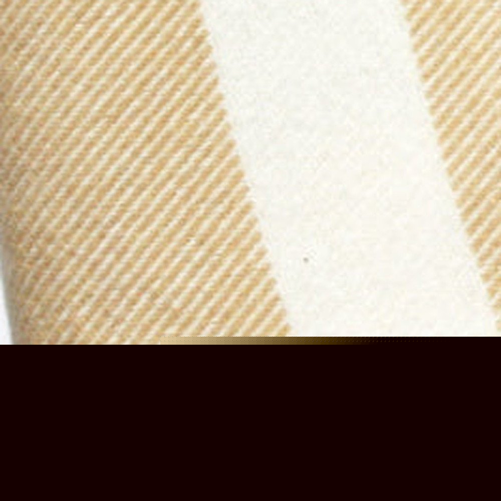 Plush Multi Beige Plaid Throw Blanket with Tassels