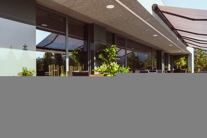 21" Brown Solid Wood Indoor Outdoor Square Planter Box