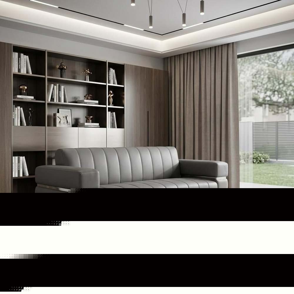 89" Dark Gray Italian Leather Sofa With Silver Legs
