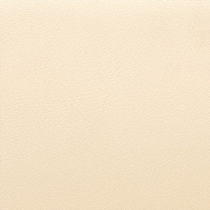 26" Cream And Brown Faux Leather And Solid Wood Swivel Counter Height Bar Chair