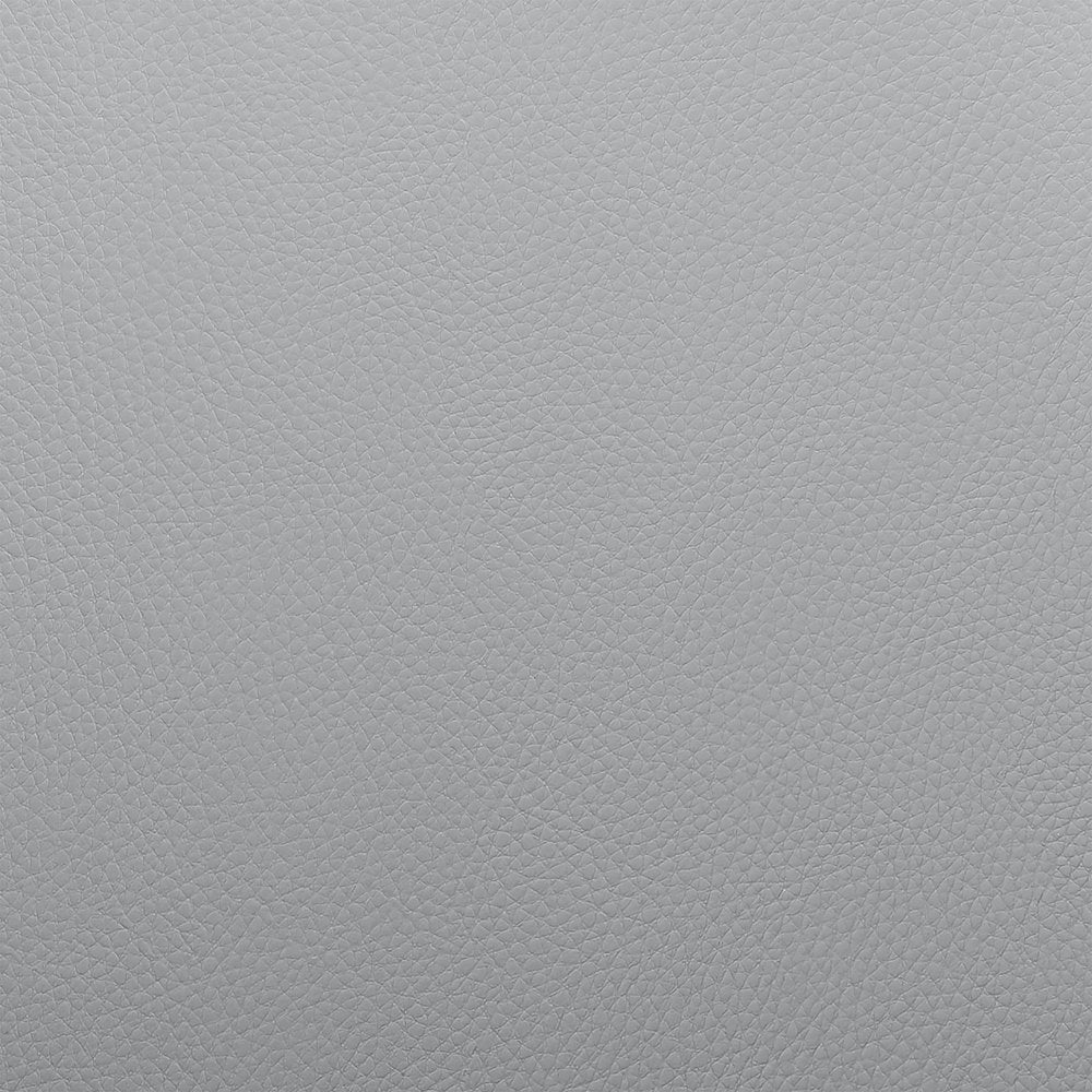 30" Gray And Brown Faux Leather Swivel Bar Height Bar Chair