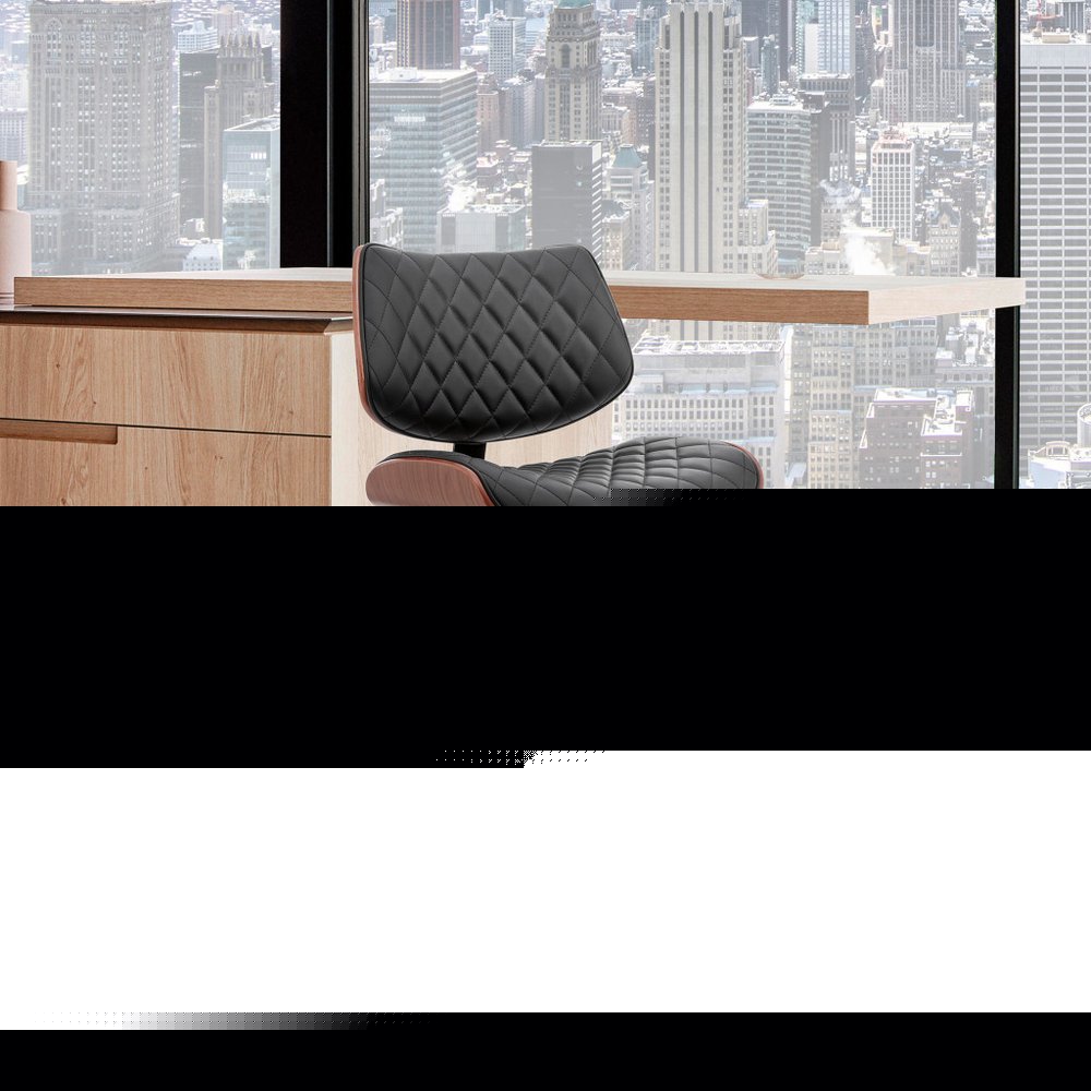 24" Black And Silver Faux Leather And Iron Swivel Low Back Adjustable Height Bar Chair