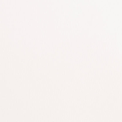 26" White And Silver Faux Leather And Iron Counter Height Bar Chair