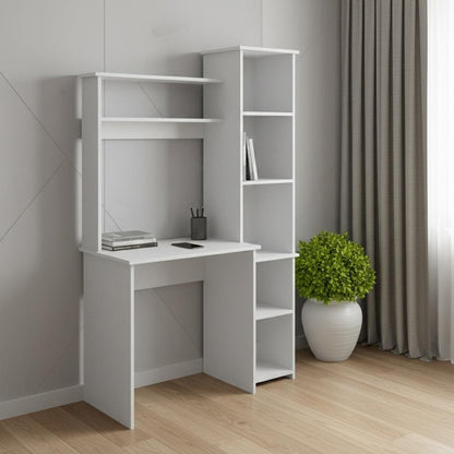 40" White Computer Desk