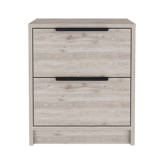 19" Wood One Drawer Nightstand