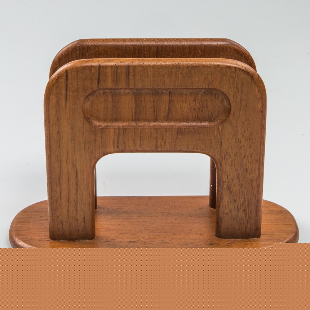 Free Standing 8.25 " Wood Napkin Holder