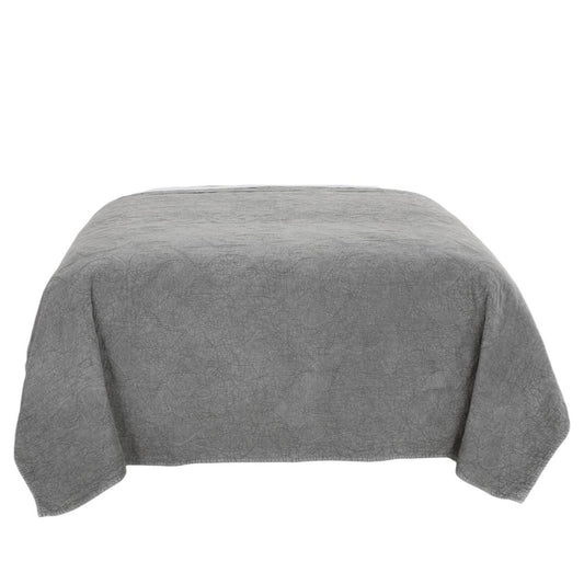 Gray Damask King Quilt
