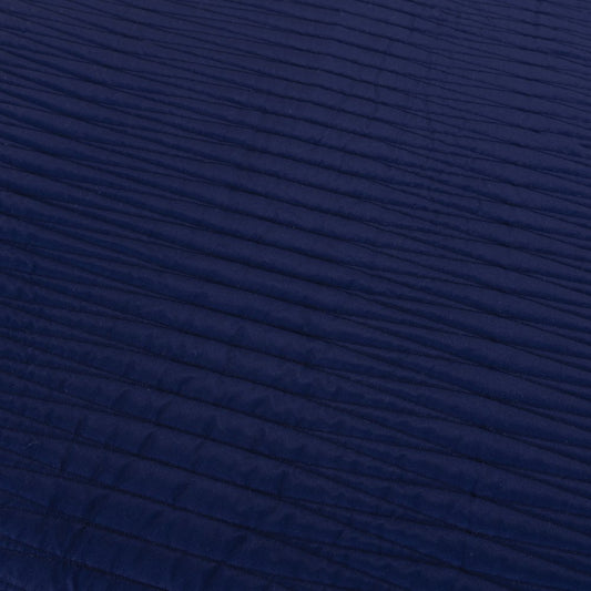 Indigo Geometric Queen Quilt