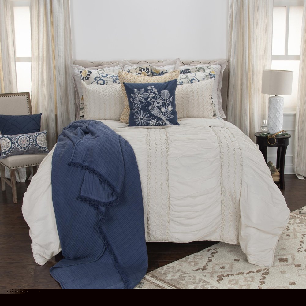 Ivory Geometric Quilt