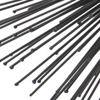 10" Black Iron Decorative Orb Tabletop Sculpture