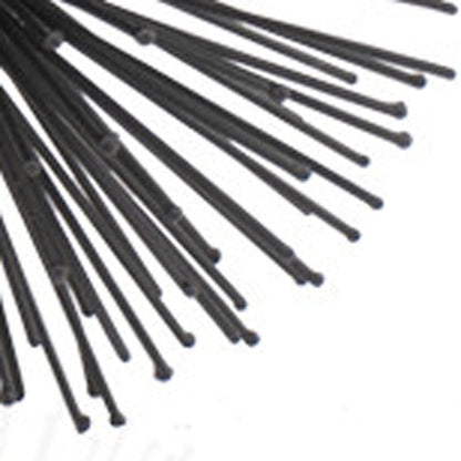 6" Black Iron Decorative Orb Tabletop Sculpture