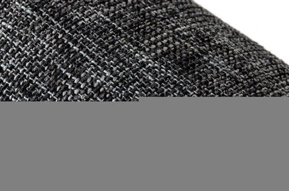 24" Gray And Brown Upholstered Arm Chair