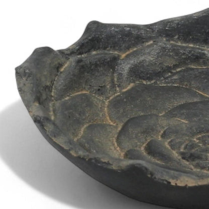 5" Black Novelty Metal Handmade Tray