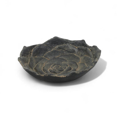 5" Black Novelty Metal Handmade Tray