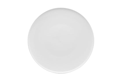 White Six Piece Porcelain Service For Six Salad Plate Set