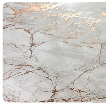 12" X 18" Gold And Silver Abstract Agglomerated cork Placemats