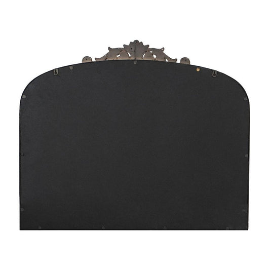 31" Gold Arch Iron Framed Accent Mirror