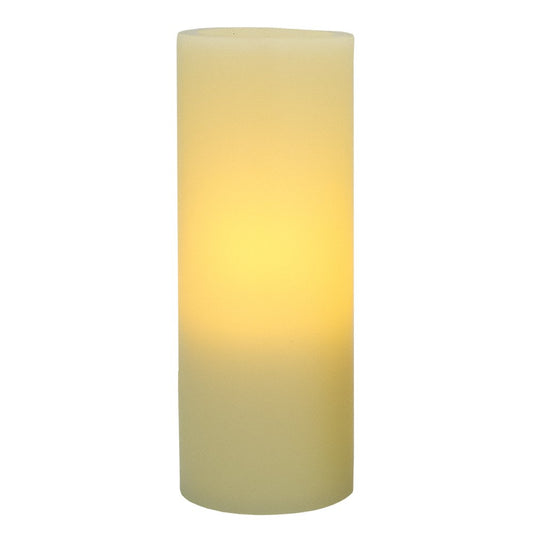 5" Ivory Flameless Pillar Candle