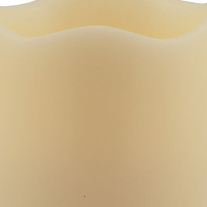 5" Ivory Flameless Pillar Candle
