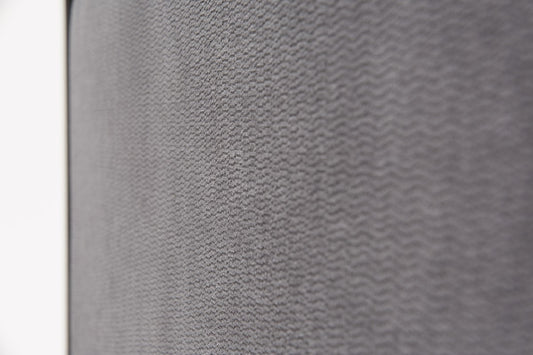 Gray Wood And Linen Queen Bed Frame