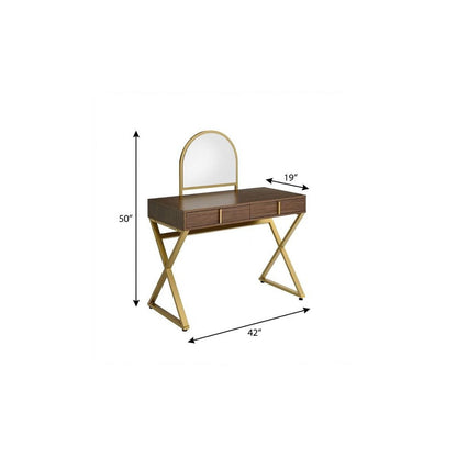 42" Vanity Table with Mirror