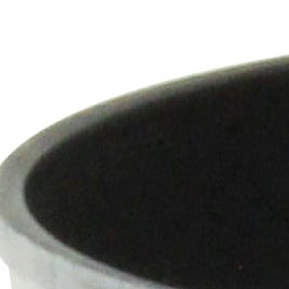 6" Silver Recycled Plastic Indoor Outdoor Round Pot Planter