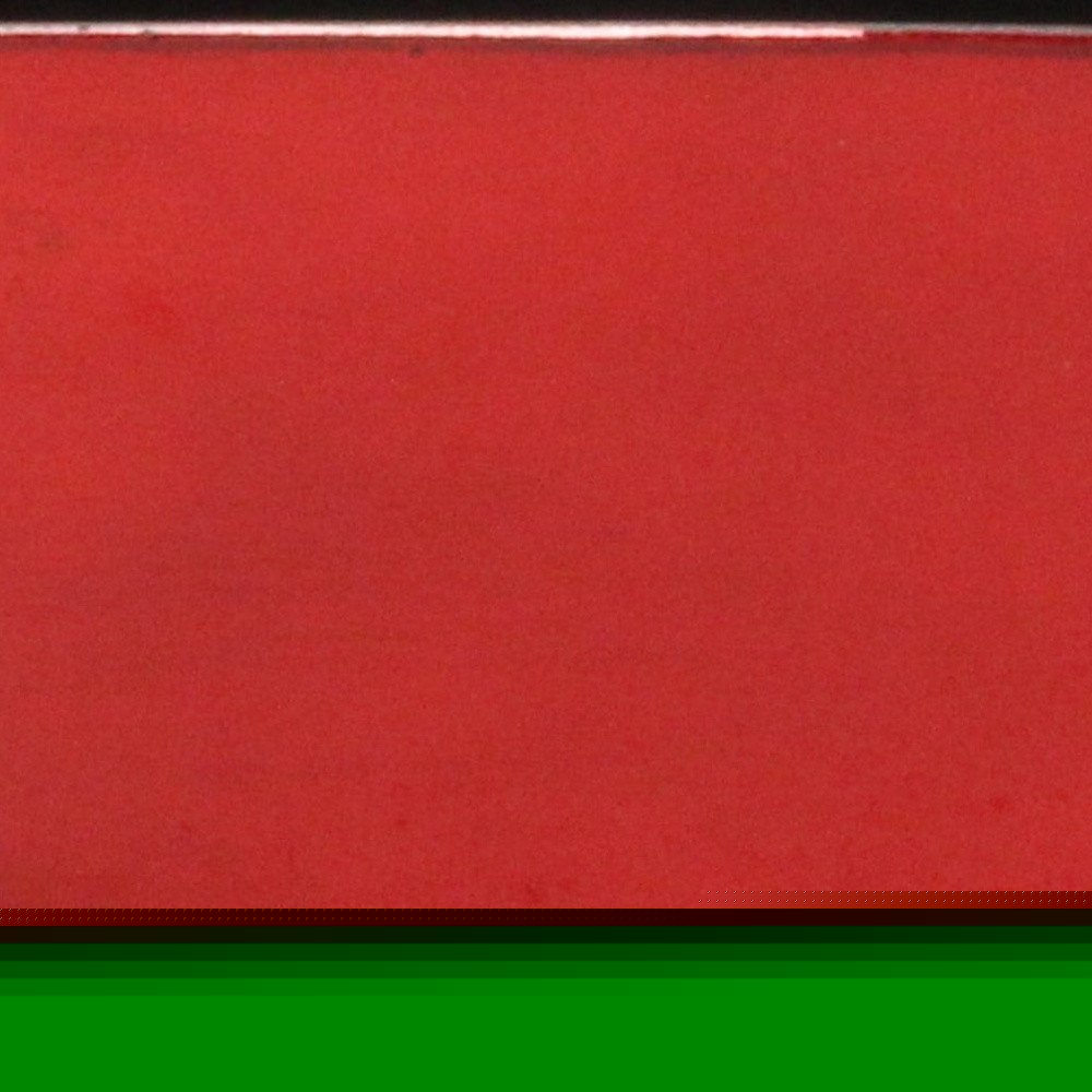 8" Red Recycled Plastic Indoor Outdoor Rectangular Planter Box