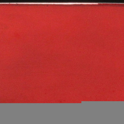 8" Red Recycled Plastic Indoor Outdoor Rectangular Planter Box