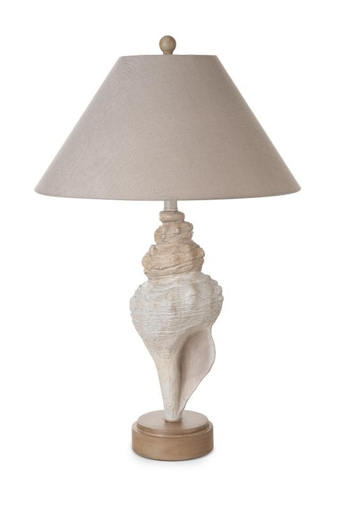 Set of Two 30" Beige and Brown Novelty Table Lamp Coastal With Tan Empire Shade