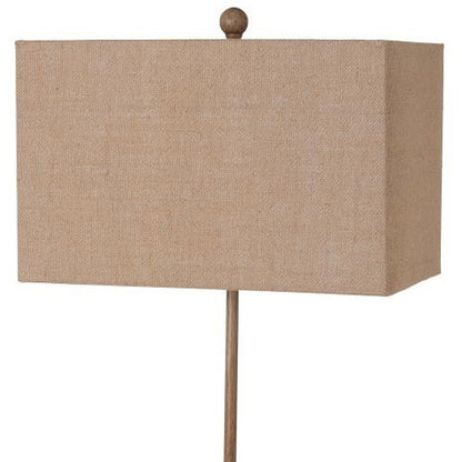 Set of Two 30" Brown Sand Piper Bird Table Lamps With Brown Shade