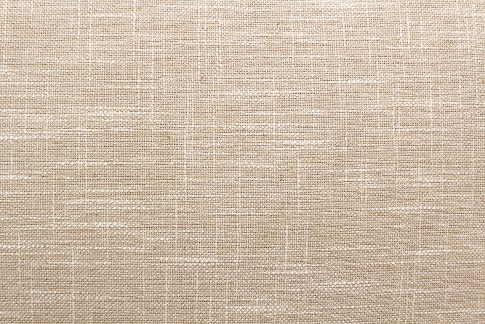 29" Natural Linen Solid Color Lounge Chair