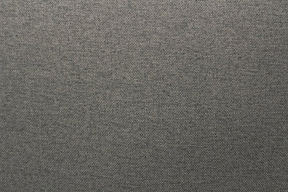 29" Gray Linen And Natural Solid Color Lounge Chair