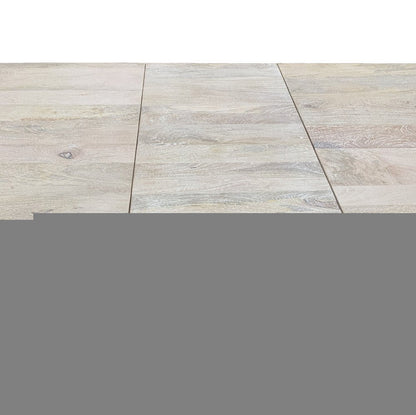 90" Light Brown Rectangular Solid Wood Butterfly Leaf Dining Table